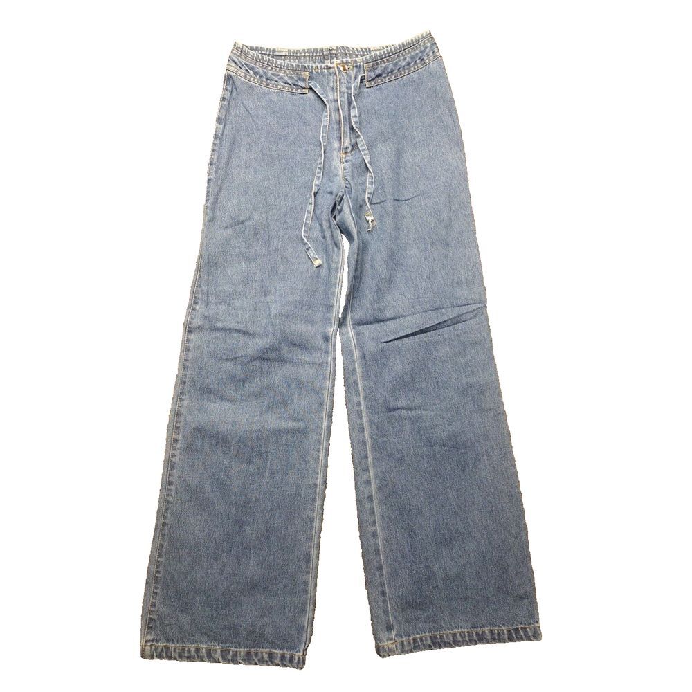 UNION MADE VINTAGE Womens AMERICANA BLUES JEANS WORK Bell Bottom pants SZ 9 70's